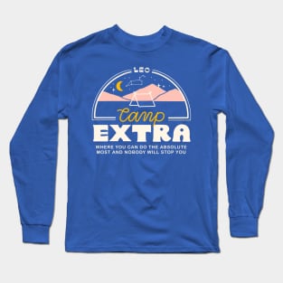 Leo Camp Extra Long Sleeve T-Shirt